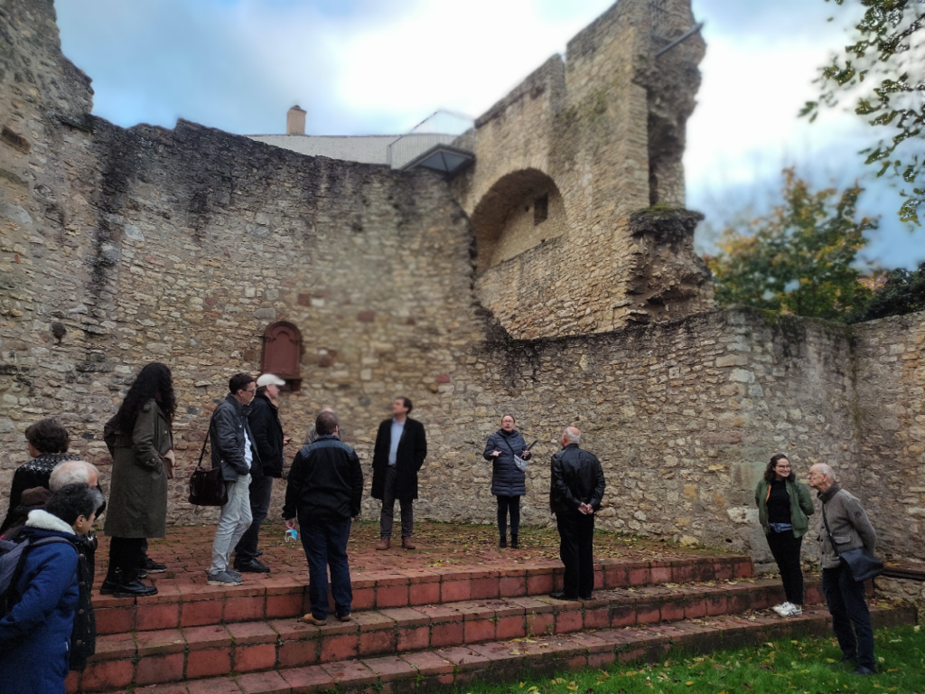 Tour of King Charlemagne Throne Hall in Ingelheim Tour of King Charlemagne Throne Hall in Ingelheim